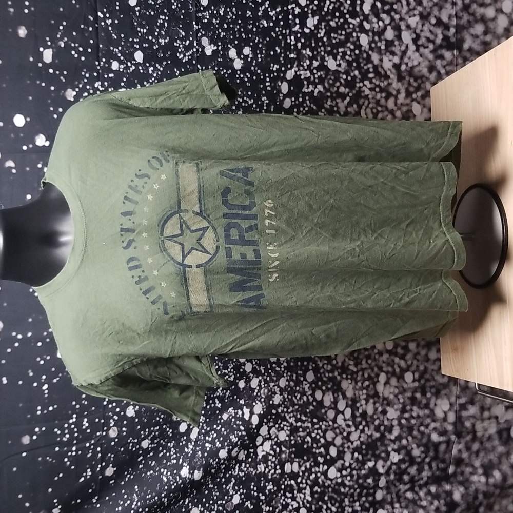 U.S.A Large Green T-shirt